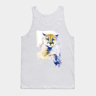 Resting Cougar Tank Top